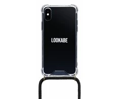 Dėklas Lookabe LUOKABAS Kryžminis Telefono aišku atveju Juodas 124; "iPhone X / Xs