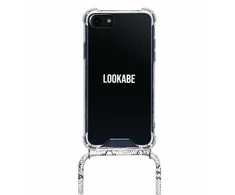 „Lookabe“ karoliai, gyvatės formos iPhone 7/8+, sidabrinis gyvatės formos loo017