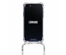 Lookabe Telefono dėklas su dirželiu iPhone 7/8, sidabrinis