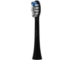 Lovio SonicProtect PRO antgaliai sonic dantų šepetėliui vidutinio kietumo Juoda LVTB124BK-HM 5vnt.