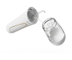 Lovio Beauty HydroJet PRO dantų irigatorius Baltas LVWF124WH + 8 antgaliai