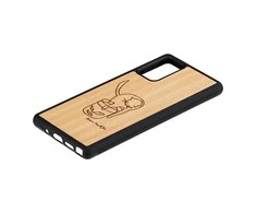 Dėklas MAN&amp;WOOD case for Galaxy Note 20 cat with fish