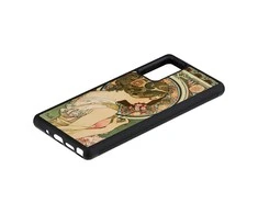 Dėklas MAN&amp;WOOD case for Galaxy Note 20 primrose juodas