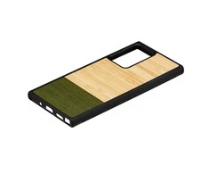 MAN&amp;WOOD dėklas skirtas Galaxy Note 20 Ultra bamboo skirtasest juodos spalvos