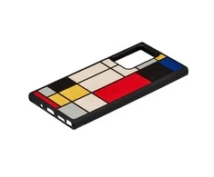 Dėklas MAN&amp;WOOD case for Galaxy Note 20 Ultra mondrian wood juodas
