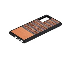 MAN&amp;WOOD dėklas skirtas Galaxy Note 20 browny check juodos spalvos