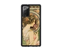 Dėklas MAN&amp;WOOD case for Galaxy Note 20 primrose juodas