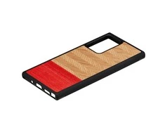 MAN&amp;WOOD dėklas skirtas Galaxy Note 20 Ultra herringbone azalea juodos spalvos