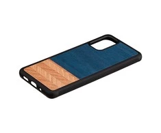 Dėklas MAN&amp;WOOD case for Galaxy S20+ denim juodas