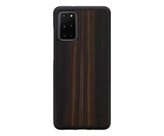 Dėklas MAN&amp;WOOD case for Galaxy S20+ ebony juodas