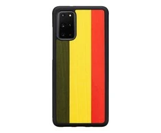 Dėklas MAN&amp;WOOD case for Galaxy S20+ reggae juodas