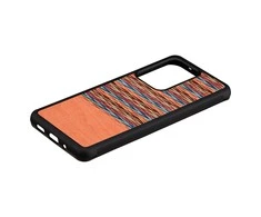 MAN&amp;WOOD dėklas Galaxy S20 Ultra browny check juodas