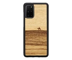 Dėklas MAN&amp;WOOD case for Galaxy S20+ terra juodas