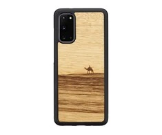 Dėklas MAN&amp;WOOD case for Galaxy S20 terra juodas
