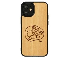 MAN&amp;WOOD dėklas skirtas Apple iPhone 12 mini child with fish
