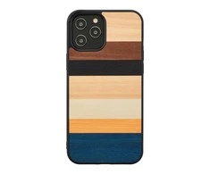 Dėklas MAN&amp;WOOD case for iPhone 12 Pro Max province juodas