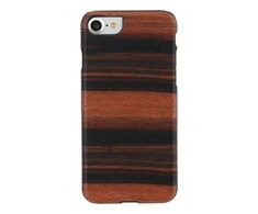 Dėklas MAN&amp;WOOD case for iPhone 7/8 ebony juodas