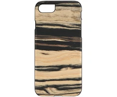 Dėklas MAN&amp;WOOD case for iPhone 7/8 baltas ebony juodas