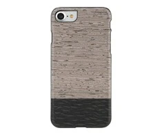 MAN&amp;WOOD dėklas skirtas Apple iPhone 7/8 lattis juodos spalvos