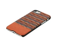 Dėklas MAN&amp;WOOD case for iPhone 7/8 browny check juodas