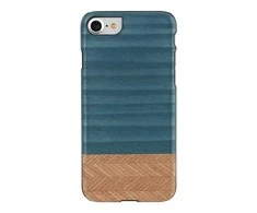 Dėklas MAN&amp;WOOD case for iPhone 7/8 denim juodas