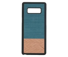 Dėklas MAN&amp;WOOD SmartPhone case Galaxy Note 8 denim juodas