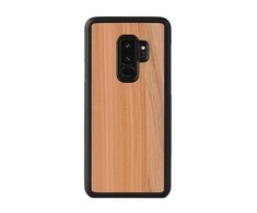 Dėklas MAN&amp;WOOD SmartPhone case Galaxy S9 Plus cappuccino juodas