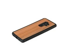 Dėklas MAN&amp;WOOD SmartPhone case Galaxy S9 Plus cappuccino juodas