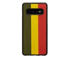Dėklas MAN&amp;WOOD SmartPhone case Galaxy S10 reggae juodas