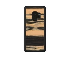 Dėklas MAN&amp;WOOD SmartPhone case Galaxy S9 baltas ebony juodas