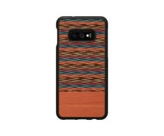 Dėklas MAN&amp;WOOD SmartPhone case Galaxy S10e browny check juodas