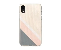 Dėklas MAN&amp;WOOD SmartPhone case iPhone XR pink suit juodas