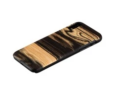 MAN&amp;WOOD SmartPhone case iPhone XR baltas ebony juodas