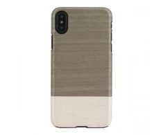 MAN&amp;WOOD išmaniojo telefono dėklas iPhone X/XS Einstein juodas