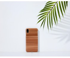 MAN Telefono dėklas iPhone XR, kapučino baltos spalvos