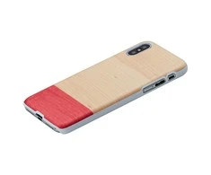 Dėklas MAN&amp;WOOD SmartPhone case iPhone XS Max miss match baltas
