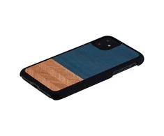 Dėklas MAN&amp;WOOD SmartPhone case iPhone 11 denim juodas
