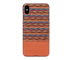 Dėklas MAN&amp;WOOD SmartPhone case iPhone XS Max browny check juodas