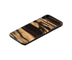 MAN&amp;WOOD SmartPhone case iPhone XS Max baltas ebony juodas