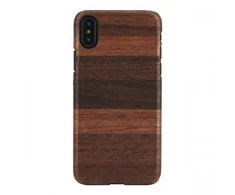 Dėklas MAN&amp;WOOD SmartPhone case iPhone X/XS fango juodas