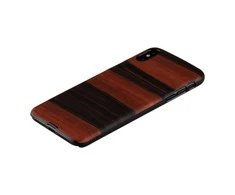 MAN&amp;WOOD išmaniojo telefono dėklas iPhone XS Max, juodos spalvos