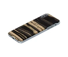 MAN&amp;WOOD SmartPhone case iPhone XS Max baltas ebony baltas