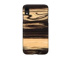MAN&amp;WOOD SmartPhone case iPhone XR baltas ebony juodas