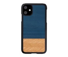 Dėklas MAN&amp;WOOD SmartPhone case iPhone 11 denim juodas
