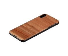 MAN&amp;WOOD SmartPhone case iPhone XS Max cappuccino juodas