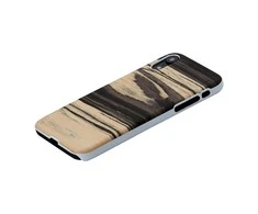 MAN&amp;WOOD SmartPhone case iPhone XR baltas ebony baltas