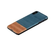Dėklas MAN&amp;WOOD SmartPhone case iPhone XS Max denim juodas