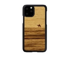 Dėklas MAN&amp;WOOD SmartPhone case iPhone 11 Pro terra juodas