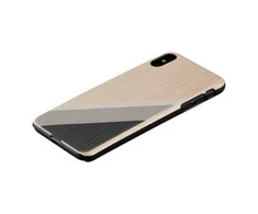Dėklas MAN&amp;WOOD SmartPhone case iPhone XS Max pilka suit juodas