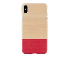 Dėklas MAN&amp;WOOD SmartPhone case iPhone XS Max miss match baltas